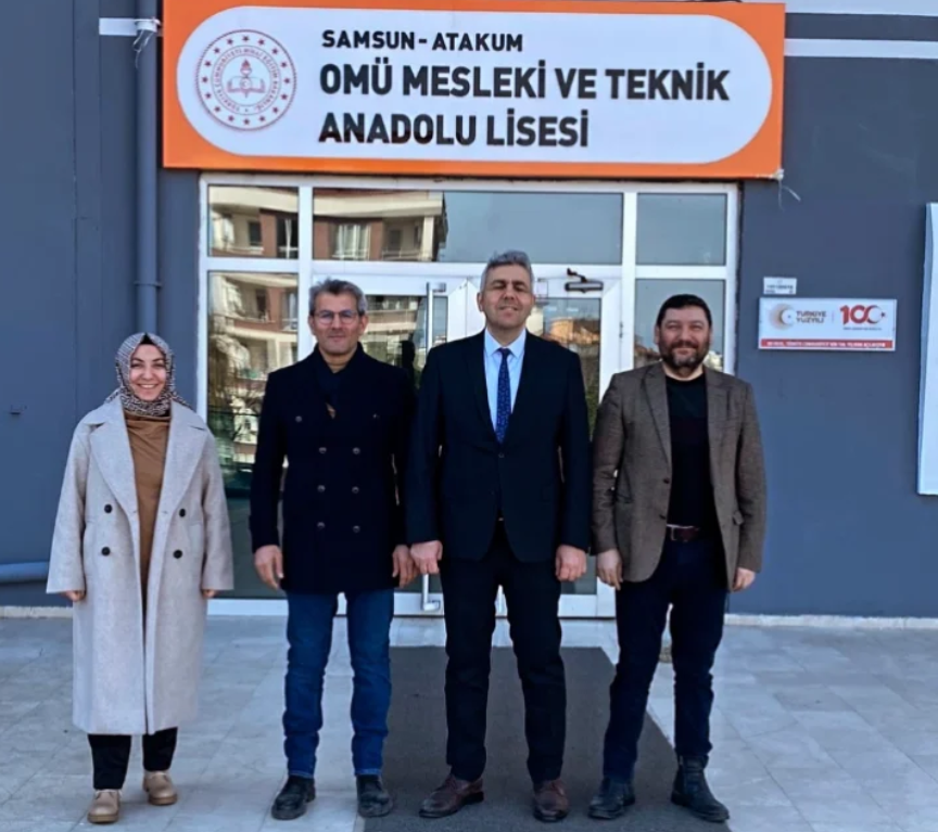 OMÜ Atakum Mesleki ve Teknik Anadolu Lisesi Ziyareti